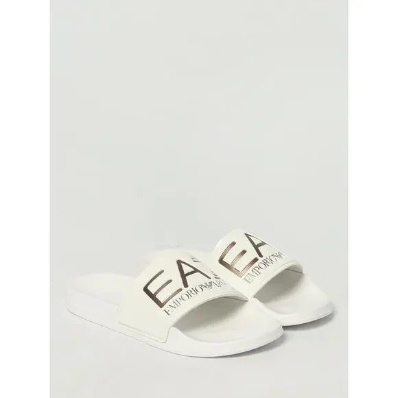 Ea7 Sandals Men White